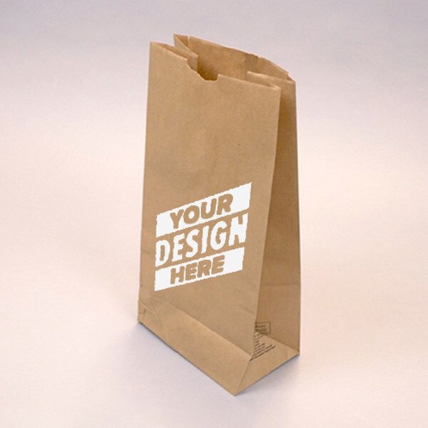 Custom-Printed Natural Kraft 16-lb